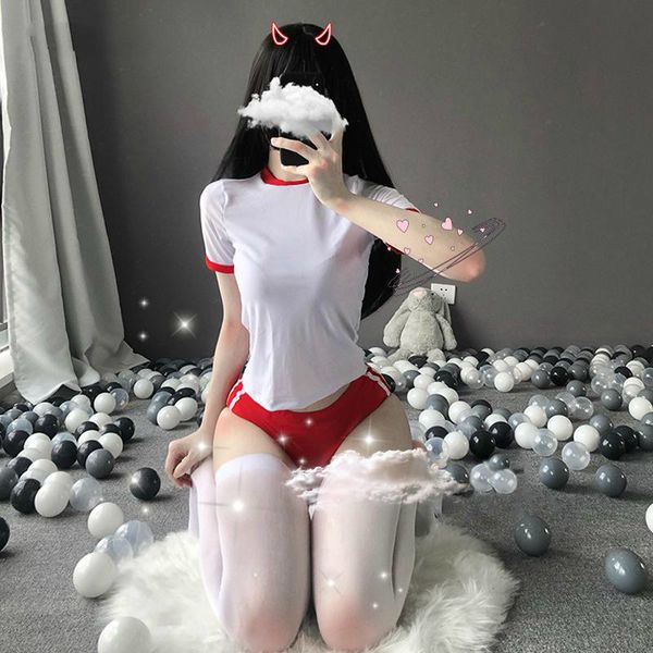 japanese school girl uniform cheer leader anime cosplay costumes women lingerie set roleplay uniforme erotic panty, Red;black
japanese school girl uniform cheer leader anime cosplay costumes women lingerie set roleplay uniforme erotic panty, Red;black
