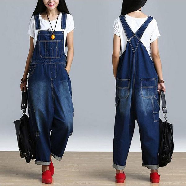 women's jumpsuits & rompers retro ripped baggy jeans womens jumpsuit big size denim pants hip hop loose overalls, Black;white
women's jumpsuits & rompers retro ripped baggy jeans womens jumpsuit big size denim pants hip hop loose overalls, Black;white
