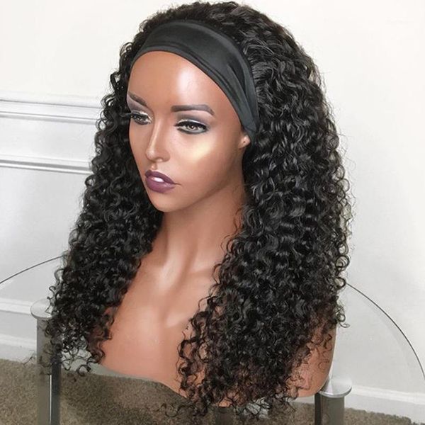 wigirl water wave headband wig human hair wigs for black women brazilian scarf no gel glueless remy curly wigs1, Black;brown
wigirl water wave headband wig human hair wigs for black women brazilian scarf no gel glueless remy curly wigs1, Black;brown