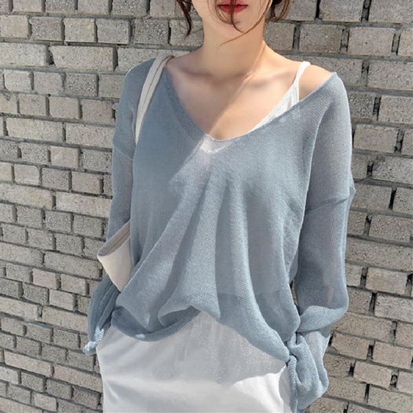 women's t-shirt alien kitty 2021 summer women knitted solid v-neck ice silk loose hollow out fashion all-match female office lady, White
women's t-shirt alien kitty 2021 summer women knitted solid v-neck ice silk loose hollow out fashion all-match female office lady, White