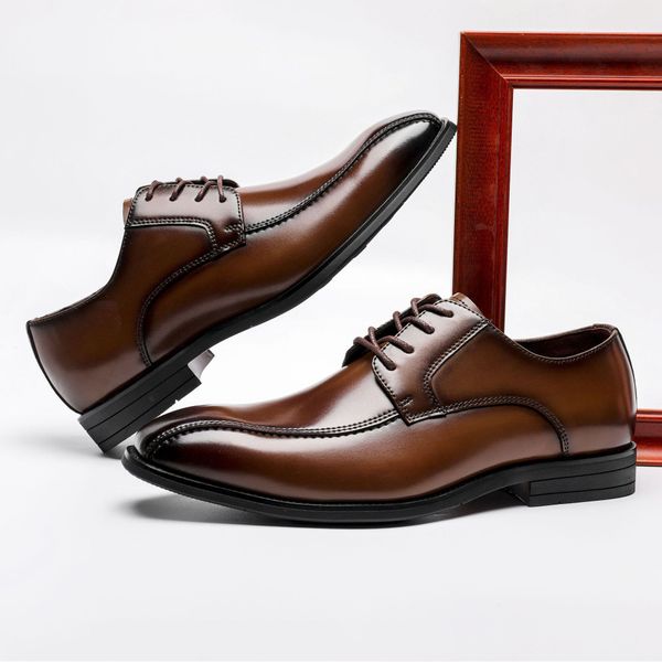 2021men dress shoes derbies style sewing lines two patchwork genuine leather low heel rubber spring fall gentry classic fashion, Black
2021men dress shoes derbies style sewing lines two patchwork genuine leather low heel rubber spring fall gentry classic fashion, Black