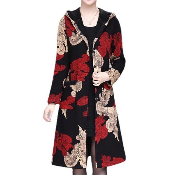women's jackets vicabo retro winter coats womens long sleeve hoodie coat prited warm buttons cardigan 2022 jacket vintage female, Black;brown
women's jackets vicabo retro winter coats womens long sleeve hoodie coat prited warm buttons cardigan 2022 jacket vintage female, Black;brown