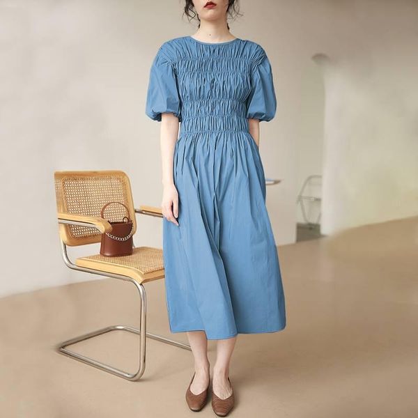 solid dress women short puff sleeve casual high waist maxi office ladies sundress vonda long robe plus size vestidos s-5xl dresses, Black;gray
solid dress women short puff sleeve casual high waist maxi office ladies sundress vonda long robe plus size vestidos s-5xl dresses, Black;gray