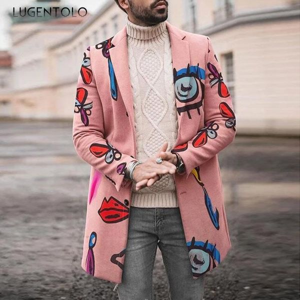 lugenolo coat men trend spring print casual lapel loose single-breasted jacket long sleeve men's fashion coats jackets, Black;brown
lugenolo coat men trend spring print casual lapel loose single-breasted jacket long sleeve men's fashion coats jackets, Black;brown