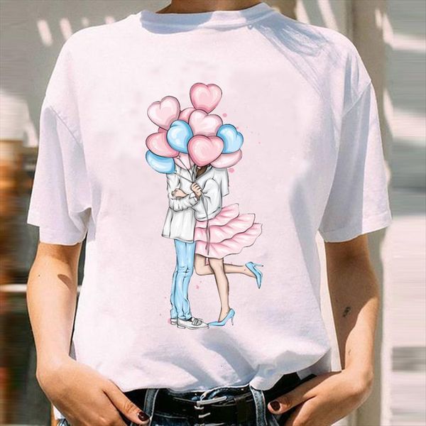 graphic sweet love casual womens t shirt short sleeve happy valentines day fashion lady print female clothes tees, White
graphic sweet love casual womens t shirt short sleeve happy valentines day fashion lady print female clothes tees, White