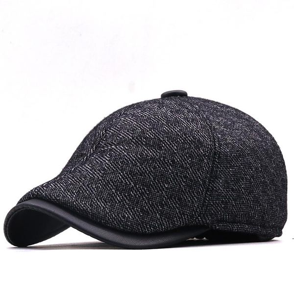 berets casual warm men's hats retro winter earflaps hat for women cotton visors herringbone flat caps artist peaked sboy cap, Blue;gray
berets casual warm men's hats retro winter earflaps hat for women cotton visors herringbone flat caps artist peaked sboy cap, Blue;gray