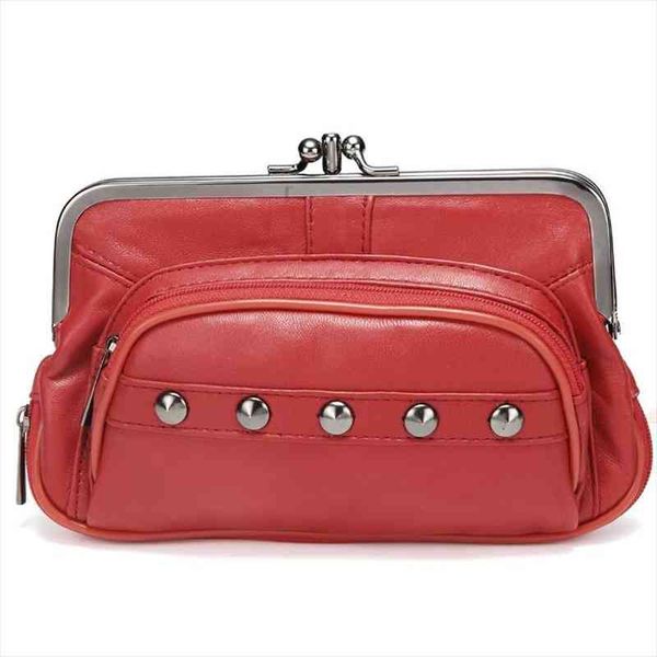 designer women coin purse genuine leather clutch bag rivet wallet sheepskin handbag small fashion change card holders, Red;black
designer women coin purse genuine leather clutch bag rivet wallet sheepskin handbag small fashion change card holders, Red;black