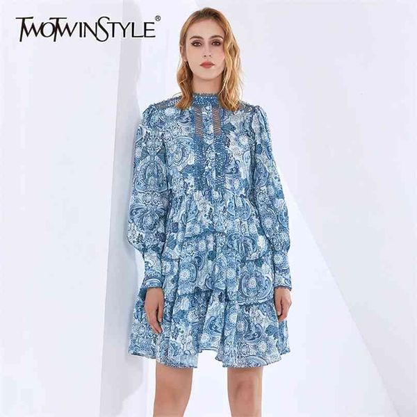 hollow out vintage women dress stand collar long sleeve printed high waist dresses female fashion clothing 210520, Black;gray
hollow out vintage women dress stand collar long sleeve printed high waist dresses female fashion clothing 210520, Black;gray