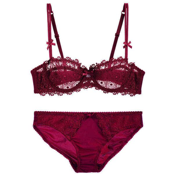 nxy set ultrathin underwear lace transparent bra set women plus size half cup and panty c cup ssiere white lingerie 1129, Red;black
nxy set ultrathin underwear lace transparent bra set women plus size half cup and panty c cup ssiere white lingerie 1129, Red;black