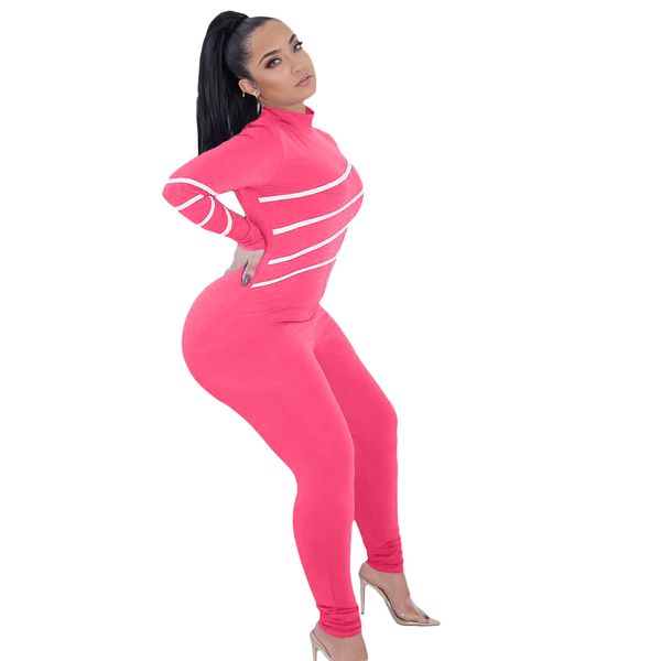 slim women jumpsuits long sleeve solid color panelled skinny rompers bodysuit fashion casual female clothing, Black;white
slim women jumpsuits long sleeve solid color panelled skinny rompers bodysuit fashion casual female clothing, Black;white