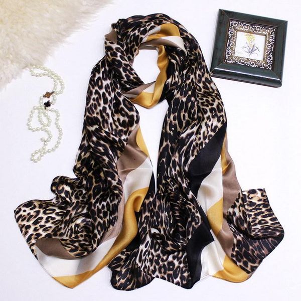 scarves geometric serpentine silk scarf fashion neck wear scarfs luxurious fabrics pashmina women's elegant wraps zscj28, Blue;gray