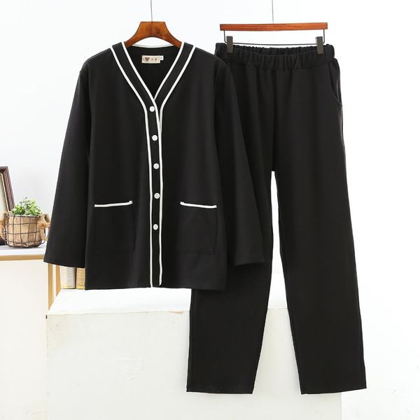 women's sleepwear fdfklak home suits womens pajamas set autumn winter sleeping clothes cotton pyjamas women pijama warm pajamas set sle, Black;red
women's sleepwear fdfklak home suits womens pajamas set autumn winter sleeping clothes cotton pyjamas women pijama warm pajamas set sle, Black;red