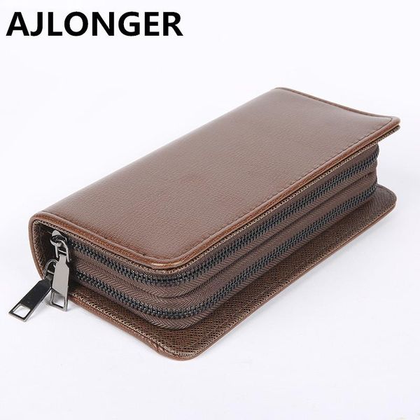 wallets style double zipper men clutch bags good quality wallet fashion brand male long purses carteira mas, Red;black
wallets style double zipper men clutch bags good quality wallet fashion brand male long purses carteira mas, Red;black