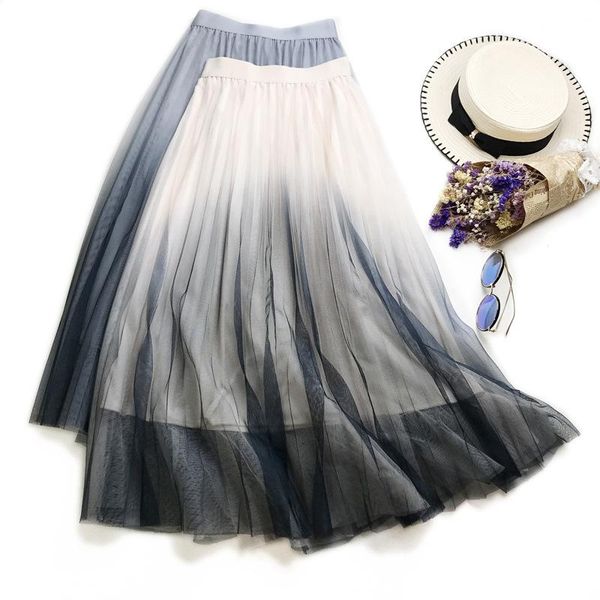 skirts 2022 mesh high waist long pink saias women a-line skirt jupe femme faldas, Black
skirts 2022 mesh high waist long pink saias women a-line skirt jupe femme faldas, Black