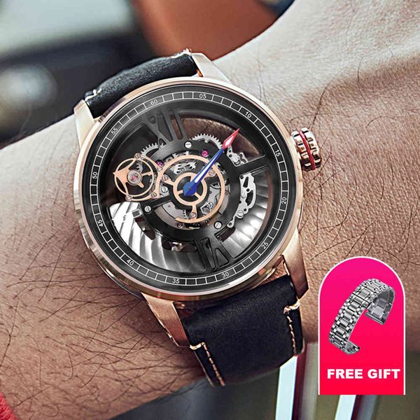 watch es mens automatic mechanical men fashion luxury gold stainless steel rubber waterproof reloj hombres, Slivery;brown
watch es mens automatic mechanical men fashion luxury gold stainless steel rubber waterproof reloj hombres, Slivery;brown