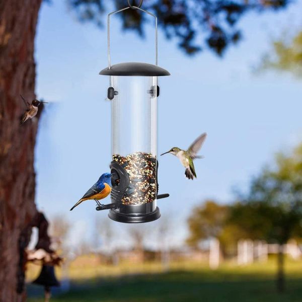 outside wild bird feeder with 2 feeding ports garden tube hanging cgarden outdoor plastic flower iron hook pet cages
outside wild bird feeder with 2 feeding ports garden tube hanging cgarden outdoor plastic flower iron hook pet cages