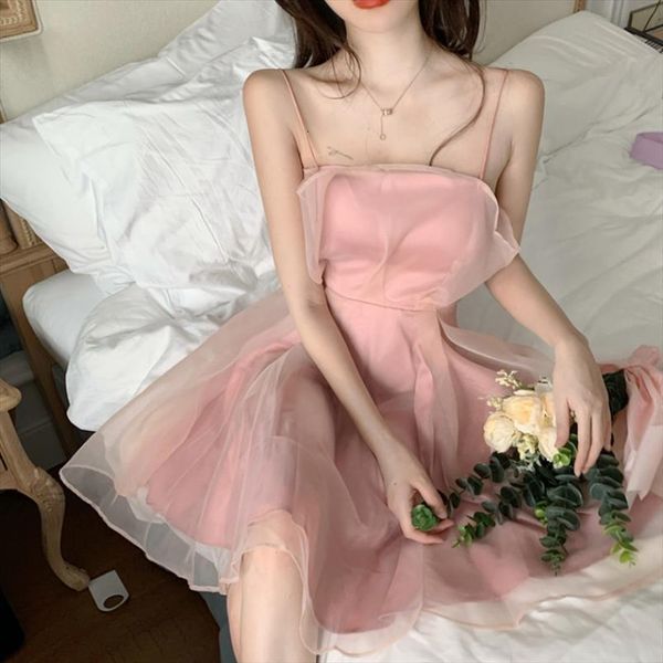 birthday pink sling summer short women dresses waist slim party clothes sexy, Black;gray
birthday pink sling summer short women dresses waist slim party clothes sexy, Black;gray