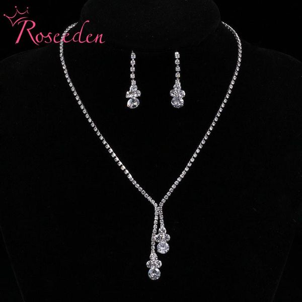 earrings & necklace bridal wedding jewelry set meteor shower rain-shape rhinestone long sets bridesmaid accessories re828, Silver
earrings & necklace bridal wedding jewelry set meteor shower rain-shape rhinestone long sets bridesmaid accessories re828, Silver