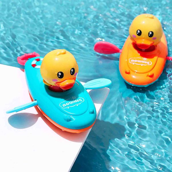Children Bath Water Playing Toys Chain Rowing Boat Swim Floating Cartoon Duck Infant Baby Early Education Bathroom Beach Gifts
Children Bath Water Playing Toys Chain Rowing Boat Swim Floating Cartoon Duck Infant Baby Early Education Bathroom Beach Gifts