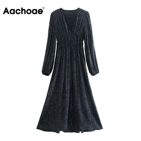 aachoae chic women a-line party dress vintage printed v neck long dress female long sleeve elegant dresses vestidos 210413, Black;gray
aachoae chic women a-line party dress vintage printed v neck long dress female long sleeve elegant dresses vestidos 210413, Black;gray