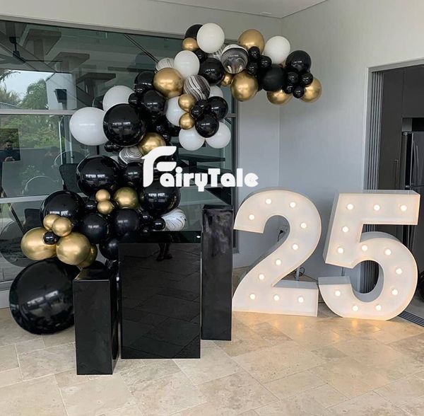 marble balloon garland arch kit 100pcs chrome gold black white globos for baby shower birthday wedding anniversary party decor
marble balloon garland arch kit 100pcs chrome gold black white globos for baby shower birthday wedding anniversary party decor