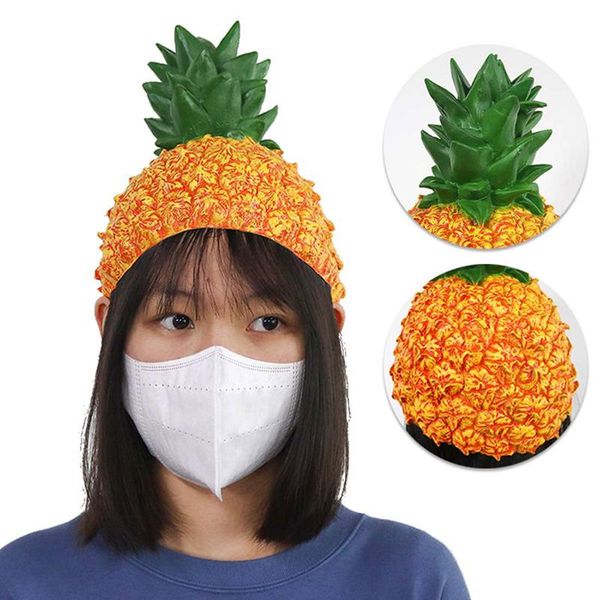 beanie/skull caps half pineapple headgear latex innovative suitable for halloween party decoration ll@17, Blue;gray
beanie/skull caps half pineapple headgear latex innovative suitable for halloween party decoration ll@17, Blue;gray