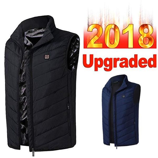 men's vests 2021 lightweight insulated heated vest usb heating sports waistcoat down warm coat women, Black;white
men's vests 2021 lightweight insulated heated vest usb heating sports waistcoat down warm coat women, Black;white