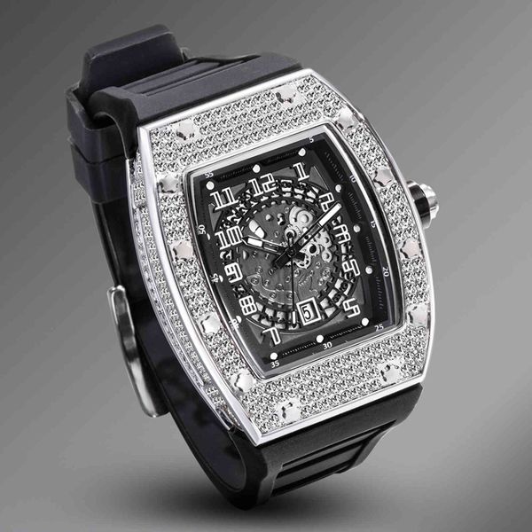 designer men ice out bling diamond hip hop mens es waterproof quartz watch droshipping new reloj hombre marca de lujo, Slivery;brown
designer men ice out bling diamond hip hop mens es waterproof quartz watch droshipping new reloj hombre marca de lujo, Slivery;brown