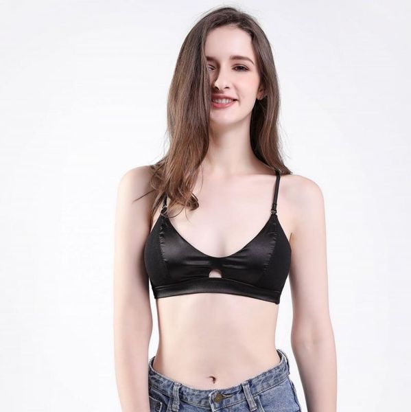 bras women's 100% real silk lining with outside satin fabric everyday comfortable wireless bra bralette tg134, Red;black
bras women's 100% real silk lining with outside satin fabric everyday comfortable wireless bra bralette tg134, Red;black