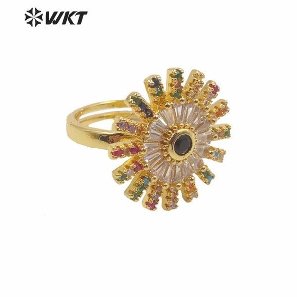cluster rings mr015. nice design gold electroplated women micropave cubic zircon stone colorful summer flower adjustable, Golden;silver
cluster rings mr015. nice design gold electroplated women micropave cubic zircon stone colorful summer flower adjustable, Golden;silver