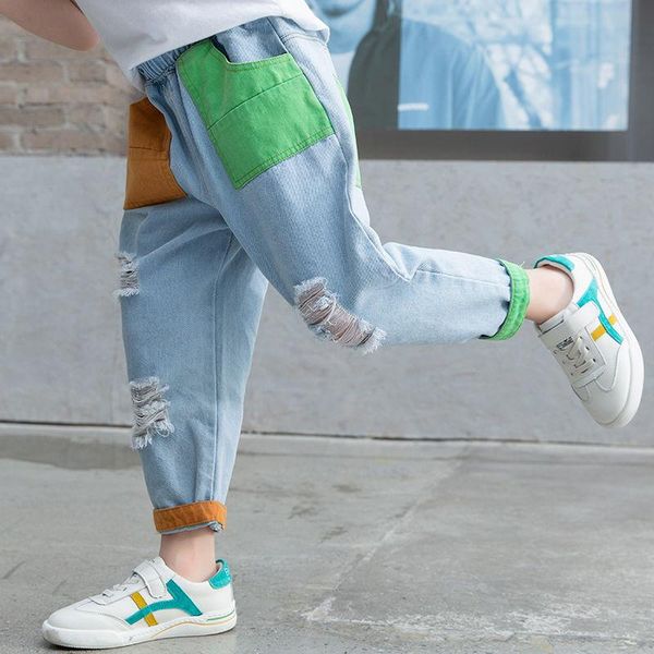 jeans 2021 autumn children clothing fashion classic skinny pants kids boys casual bowboy trend long bottoms trousers 3-12y, Blue
jeans 2021 autumn children clothing fashion classic skinny pants kids boys casual bowboy trend long bottoms trousers 3-12y, Blue