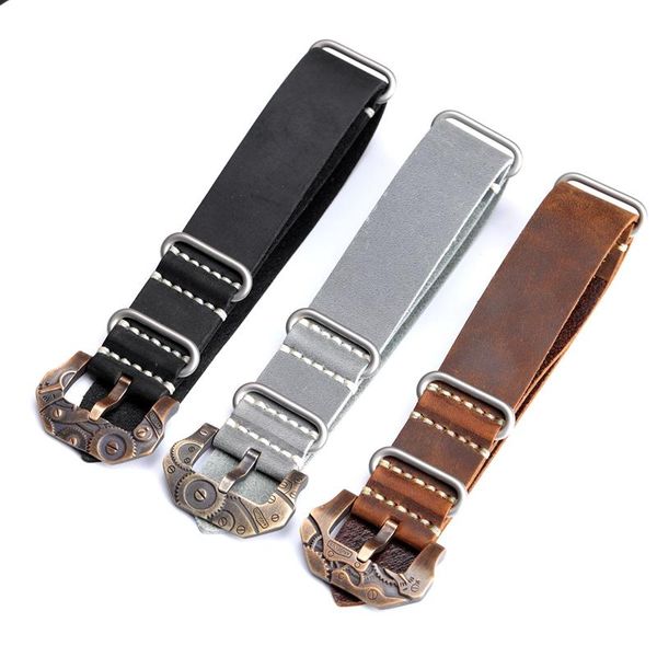watch bands handmade nato leather watchband, 20 22 24mm g10 first layer calfskin strap, individual retro soft bracelet, Black;brown
watch bands handmade nato leather watchband, 20 22 24mm g10 first layer calfskin strap, individual retro soft bracelet, Black;brown