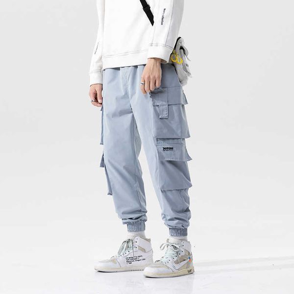 men's pants multi-pocket streetwear casual sweatpants pant hip hop slim fit trousers pocket male men joggers cargo tqb7 l0id, Black 
men's pants multi-pocket streetwear casual sweatpants pant hip hop slim fit trousers pocket male men joggers cargo tqb7 l0id, Black