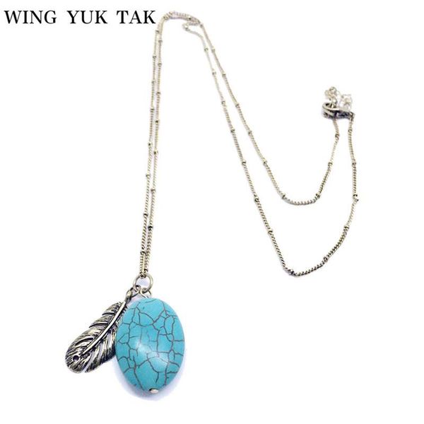 pendant necklaces wing yuk tak arrival fashion brand blue color round stone long chain necklace for women vintage jewelry, Silver
pendant necklaces wing yuk tak arrival fashion brand blue color round stone long chain necklace for women vintage jewelry, Silver