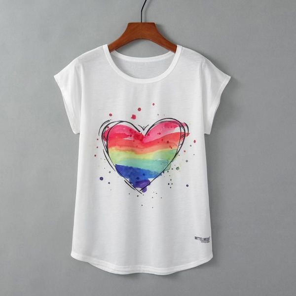 45#women's love print t-shirts women's round neck short-sleeved summer clothes for women t shirt printing chemisiers t-shirt, White
45#women's love print t-shirts women's round neck short-sleeved summer clothes for women t shirt printing chemisiers t-shirt, White