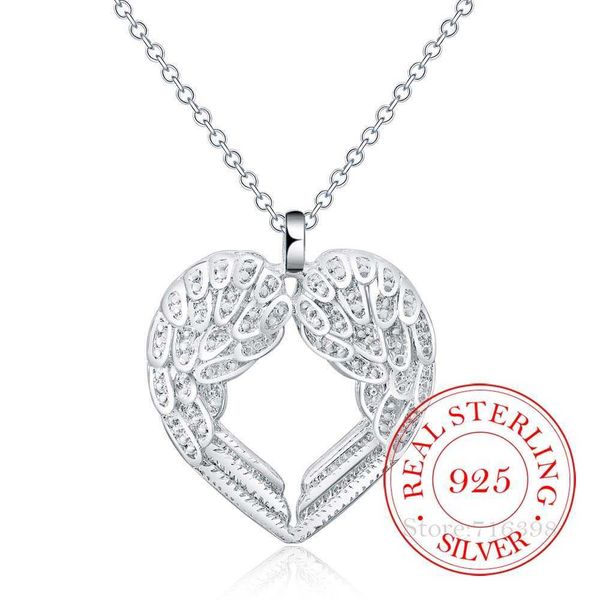 designer necklace romantic angel wings 925 sterling silver s & pendants for women prevent allergy lady cubic zirconia crystal partyjewelry
designer necklace romantic angel wings 925 sterling silver s & pendants for women prevent allergy lady cubic zirconia crystal partyjewelry
