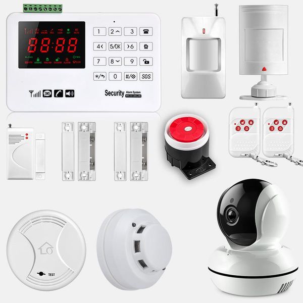 smarsecur a30 app wireless gsm alarm security system burglar intruder ip camera and smoke detector systems
smarsecur a30 app wireless gsm alarm security system burglar intruder ip camera and smoke detector systems