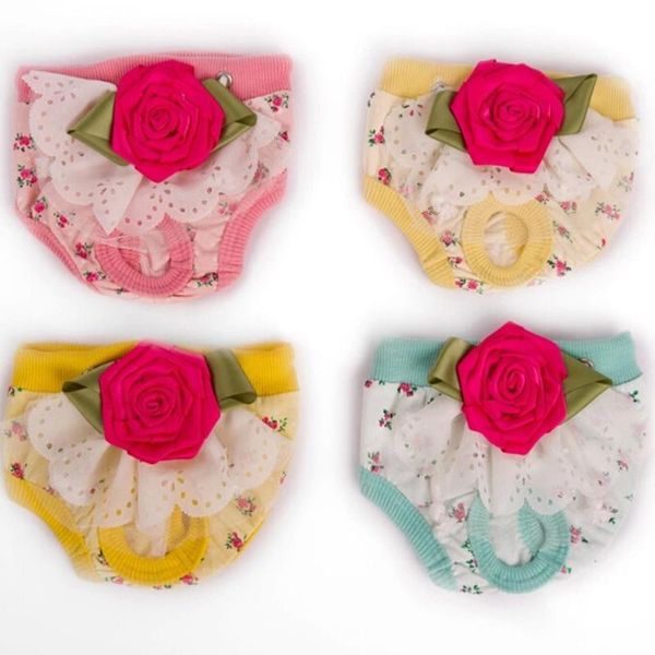 dog apparel pet clothes underwear cotton shorts sanitary hygiene physiological pant panties briefs trousers with flowers
dog apparel pet clothes underwear cotton shorts sanitary hygiene physiological pant panties briefs trousers with flowers