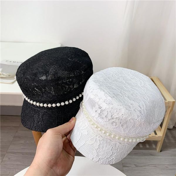 berets fashion women military hat summer lace sailor hats black white ladies beret caps flat captain cap travel cadet octagonal, Blue;gray
berets fashion women military hat summer lace sailor hats black white ladies beret caps flat captain cap travel cadet octagonal, Blue;gray