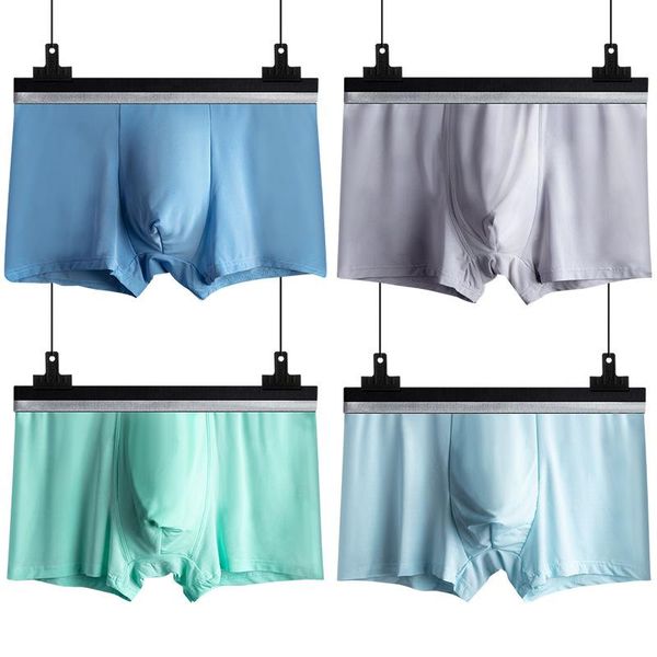 underpants 5pcs/lot ice silk men underwear breathable mens boxer man antibacterial trend fashion simple male shorts, Black;white
underpants 5pcs/lot ice silk men underwear breathable mens boxer man antibacterial trend fashion simple male shorts, Black;white