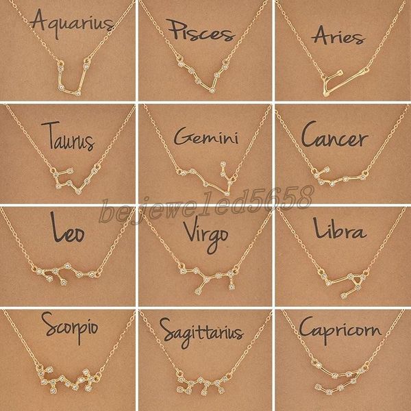cardboard star zodiac sign 12 constellation pendant necklaces crystal charm gold chain choker for women birthday jewelry gift, Silver
cardboard star zodiac sign 12 constellation pendant necklaces crystal charm gold chain choker for women birthday jewelry gift, Silver