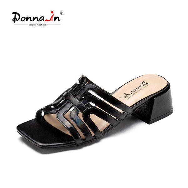 sandals donna-in 2021 summer beach women square toe hollow original design genuine leather slip on lady shoes, Black
sandals donna-in 2021 summer beach women square toe hollow original design genuine leather slip on lady shoes, Black