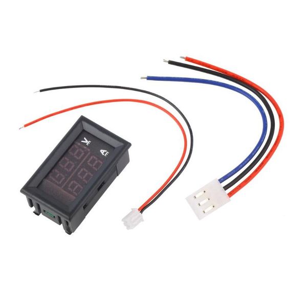 smart home control dc 100 v 10a voltmeter ammeter blue + red led digital gauge amp dual voltage current for tool use
smart home control dc 100 v 10a voltmeter ammeter blue + red led digital gauge amp dual voltage current for tool use
