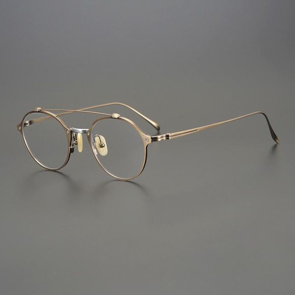 fashion sunglasses frames pure titanium glasses frame men round designer optical eyewear myopia reading women prescription clea, Black
fashion sunglasses frames pure titanium glasses frame men round designer optical eyewear myopia reading women prescription clea, Black