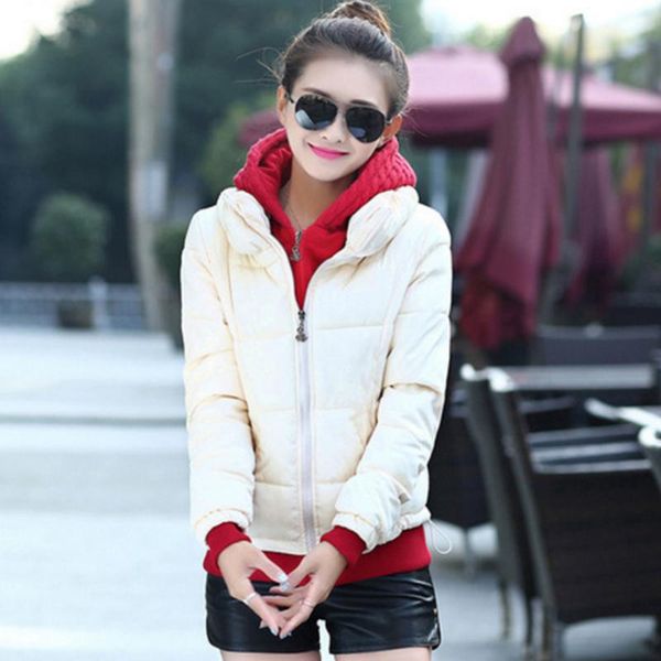 women's trench coats white color thick winter girl cotton women jackets long sleeve short casual female padded slim lady outwear hooded, Tan;black
women's trench coats white color thick winter girl cotton women jackets long sleeve short casual female padded slim lady outwear hooded, Tan;black