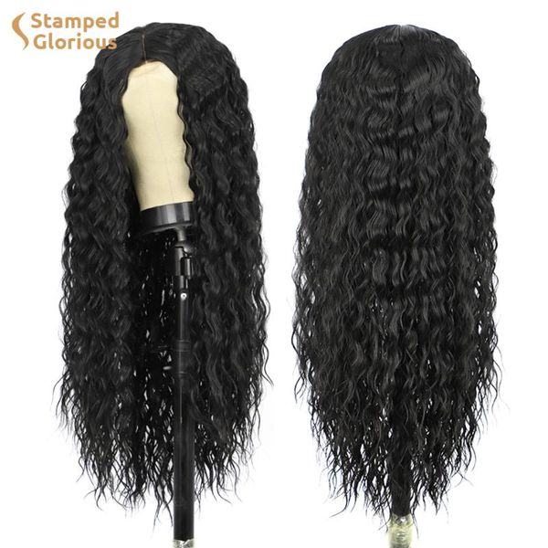 stamped glorious synthetic wigs afro kinky curly for black women long deep wave hair high temperature cosplaly party
stamped glorious synthetic wigs afro kinky curly for black women long deep wave hair high temperature cosplaly party