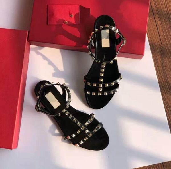 sandals summer v beach women seaside jelly shoes non-slip rivets studs flat sa j73r, Black
sandals summer v beach women seaside jelly shoes non-slip rivets studs flat sa j73r, Black