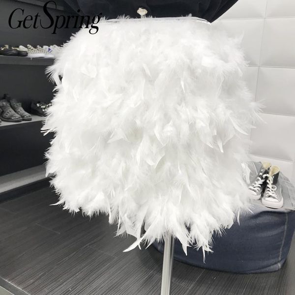 skirts getspring women skirt feathers patchwork white black vintage high waist short winter 2021
skirts getspring women skirt feathers patchwork white black vintage high waist short winter 2021