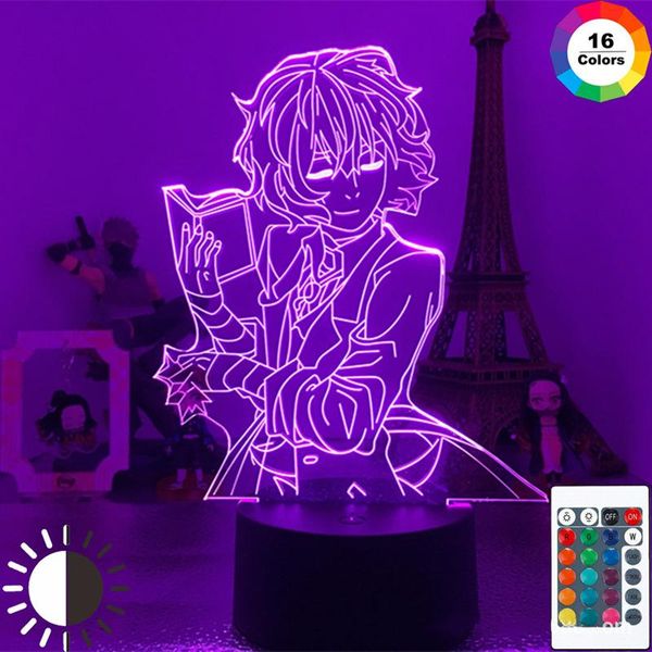 night lights anime dazai osamu figure 3d lamp bungo stray dogs led light bedroom decoration lovers birthday gifts drop
night lights anime dazai osamu figure 3d lamp bungo stray dogs led light bedroom decoration lovers birthday gifts drop