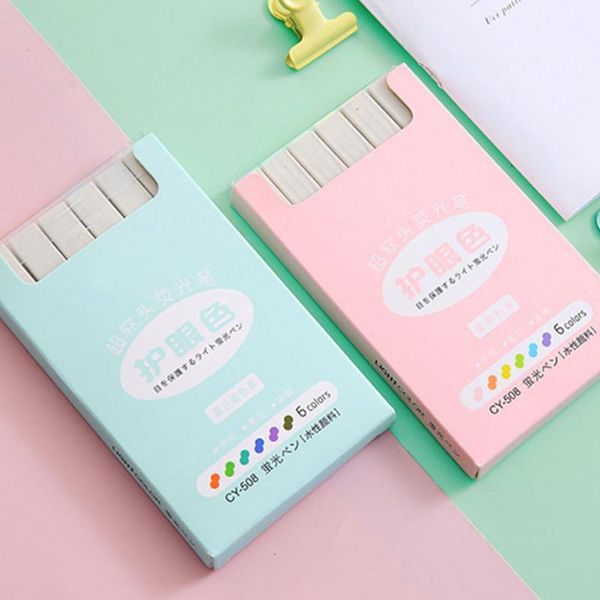 highlighters 6pcs soft eye protection color mini highlighter marker pen water ink colors brush tip drawing paint journal art supplies, Black;red
highlighters 6pcs soft eye protection color mini highlighter marker pen water ink colors brush tip drawing paint journal art supplies, Black;red